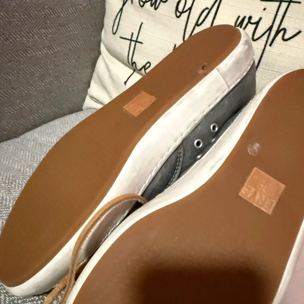 Frye Men’s Size 9 Norfolk Deck Boat Sneakers Shoes